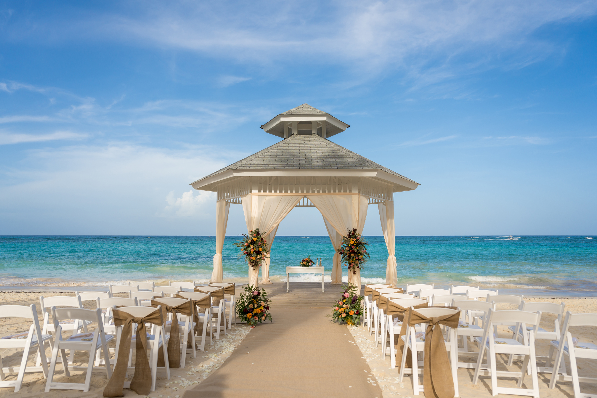 Beach gazebo