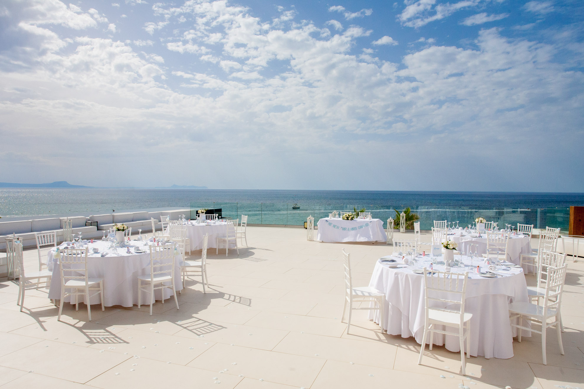 White Terrace with Sunset View